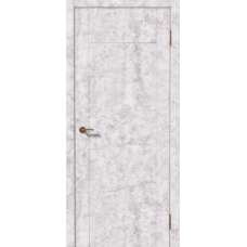 Дверь межкомнатная Дубрава Сибирь Флор ПИОН бетон, глухое полотно